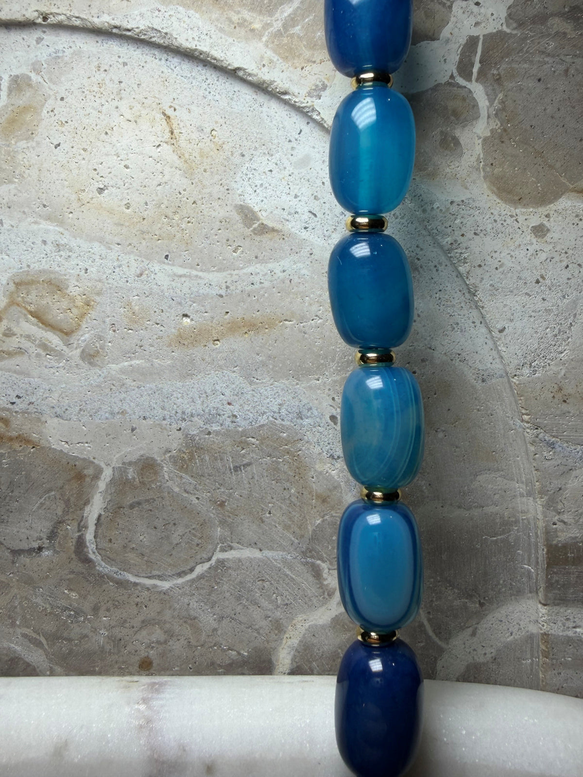 Hotel Blue Necklace